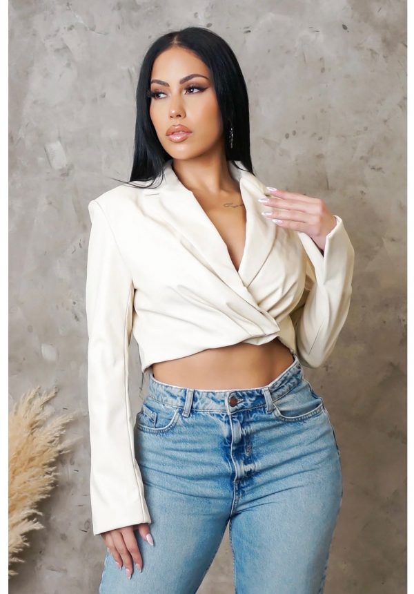 PILLOW TALK JACKET- YVORY
