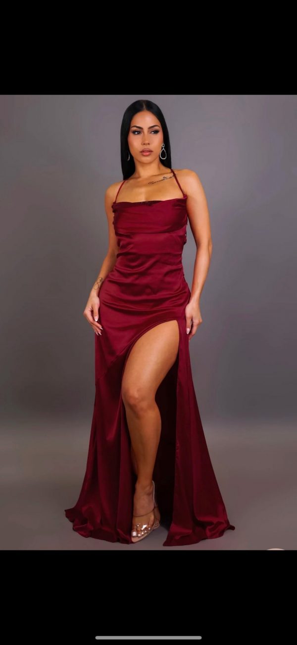 PREMIUM NIGHT MAXI DRESS-RED