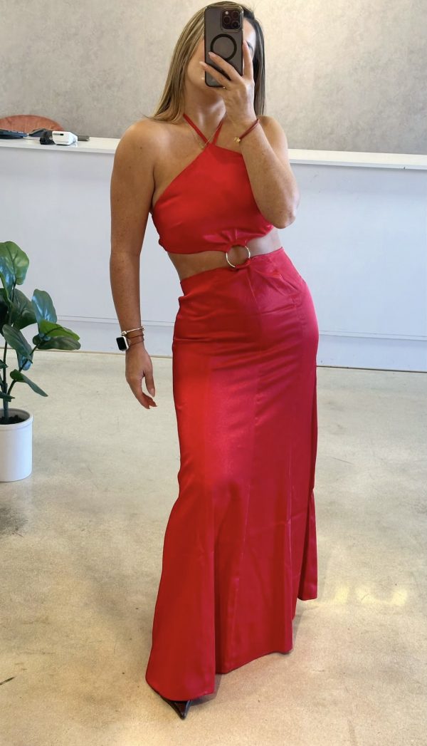 WOMAN SKIRT-RED