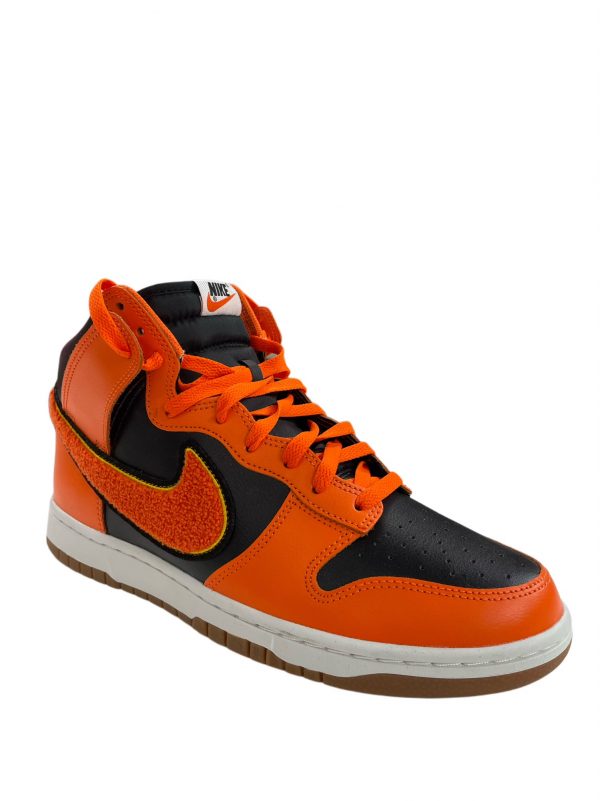 SHOES-NIKE ORANGE,BLACK - Image 2