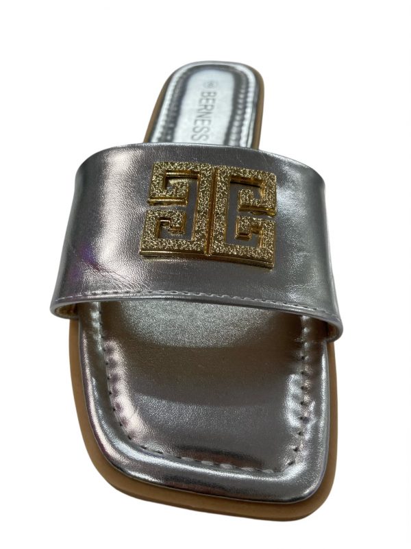 SANDALS (BERNESS) PLATA,GOLD - Image 2