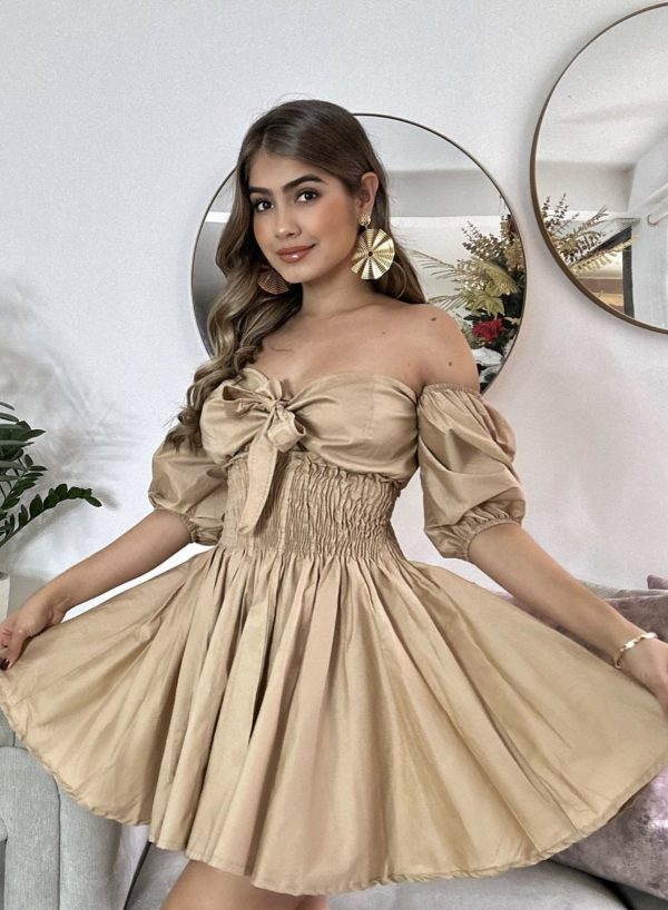 DRESS CASUAL -RED,WHITE,CAMEL - Image 2