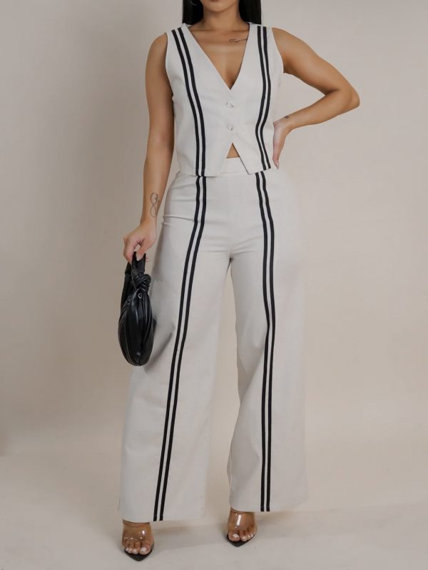 Pant set -Beige