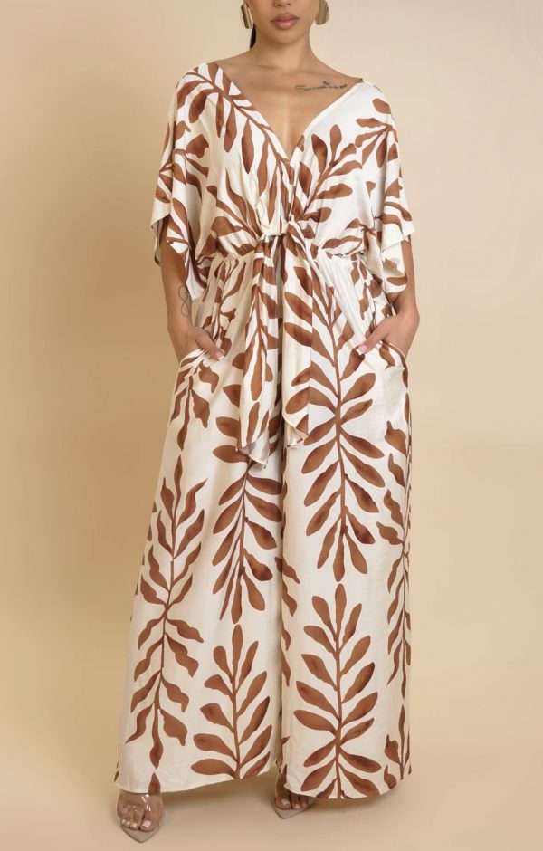 Divine Jumpsuit-brown